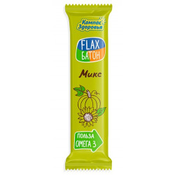 Компас Здоровья. Флакс-батон "Микс", 30 г