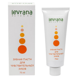 Levrana. Зубная паста для чувствительных зубов, 75 мл