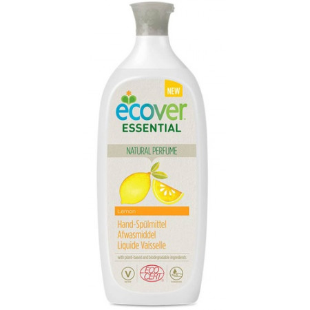 Ecover. Жидкость для мытья посуды с лимоном Essential, 1 л