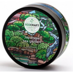 EcoCraft. Натуральная маска для увлажнения и восстановления волос "Японский чайный сад", 150 мл
