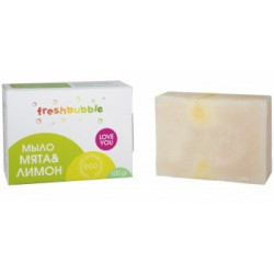 Freshbubble. Мыло "Мята и Лимон", 100 гр.