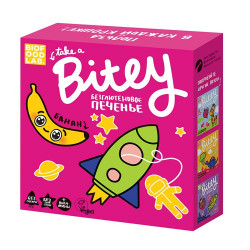 BioFoodLab. Bitey Безглютеновое печенье "Банан", 125 гр