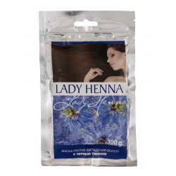 Lady Henna. Маска против выпадения волос с черным тмином, 100 гр. 