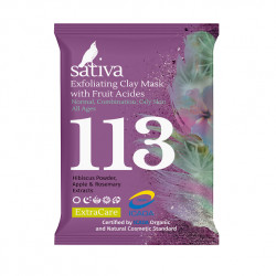 Sativa. Маска-гоммаж с фруктовыми кислотами № 113, 15 г