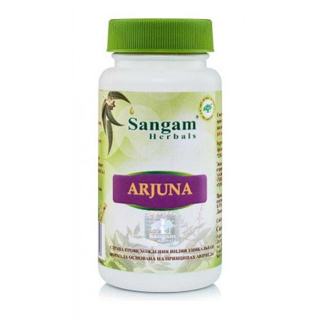Sangam Herbals. Арджуна (таблетки), 750 мг (60 таб)