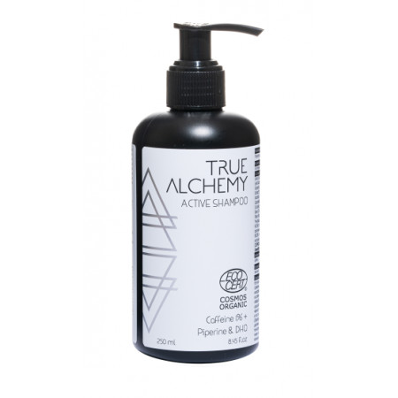 TRUE ALCHEMY. Active shampoo "Caffeine 1% + Piperine и DHQ", 250 мл