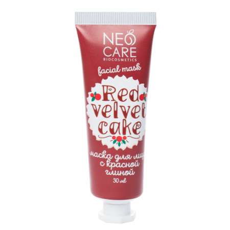 Neo Care. Маска для лица с красной глиной "Red Velvet Cake", 30 мл