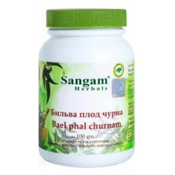 Sangam Herbals. Баиль (Бильва) Пхал Чурна, 100 г