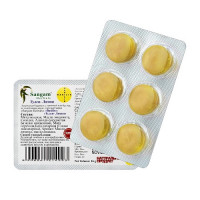 Sangam Herbals. Леденцы Basilis - Тулси и Лимон.