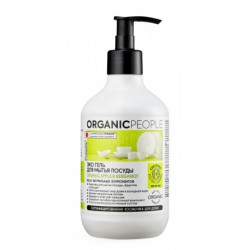 Organic People. Эко-гель для мытья посуды Apple and Bergamot, 500 мл
