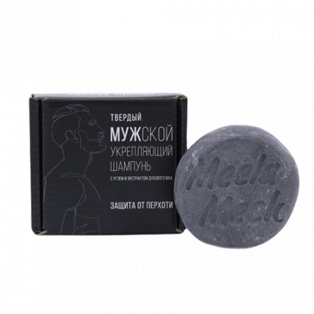 Meela Meelo. Твердый шампунь "МУЖской" укрепляющий, 85 г