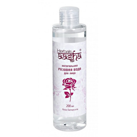 Aasha Herbals. Натуральная Розовая вода, 200 мл