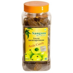 Sangam Herbals. Амла засахаренная кисло-сладкая, 250 г