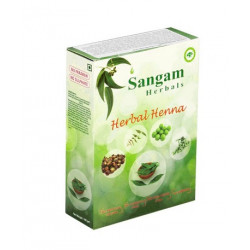 Sangam Herbals. Хна с добавками трав, 100 г.
