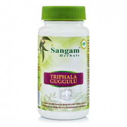 Sangam Herbals. Трифала Гуггул (таблетки, 850 мг), 60 шт