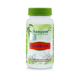 Sangam Herbals. Тулси Патра (таблетки, 750 мл), 60 шт