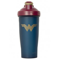 JUSTICE. Шейкер 700 мл, Wonder Woman, синий-бордовый (JL916-600WW).