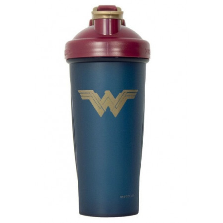 JUSTICE. Шейкер 700 мл, Wonder Woman, синий-бордовый (JL916-600WW)