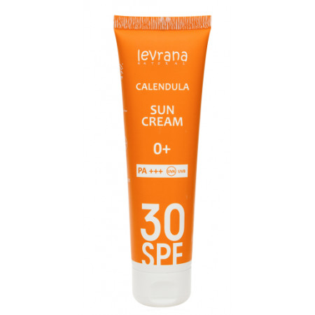 Levrana. Солнцезащитный крем для лица и тела "Календула 30 SPF 0+", 100 мл