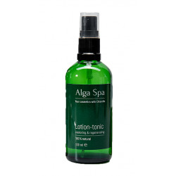 Alga Spa. Лосьон-тоник восстанавливающий на основе хлореллы, 100 мл