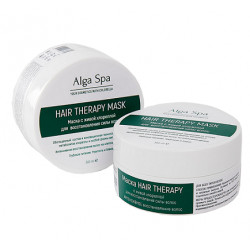 Alga Spa. Маска для восстановления силы волос с живой хлореллой 300 мл