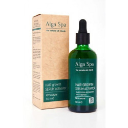 Alga Spa. Сыворотка активатор роста волос на основе живой суспензии микроводоросли Chlorella, 100 мл