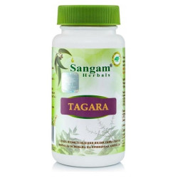 Sangam Herbals. Тагара (таблетки, 750 мг), 60 шт