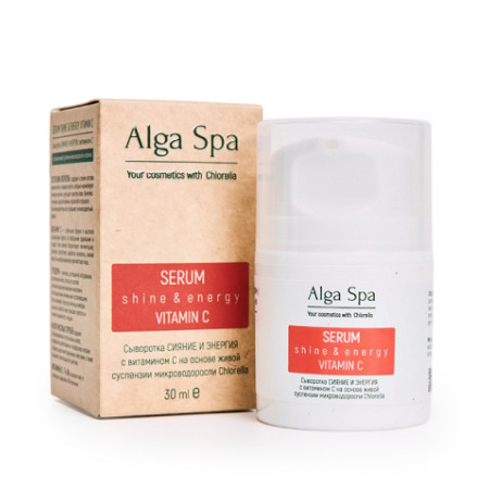 Alga Spa. Сыворотка "Сияние и энергия" с витамином С, 30 мл