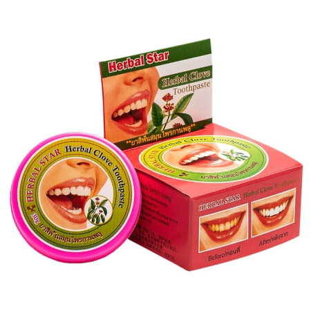 Herbal Star. Зубная паста с гвоздикой, 30 г