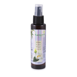 Sangam Herbals. Гидролат "Кевра вода" (Белый лотос), 100 мл