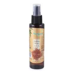 Sangam Herbals. Гидролат "Шафрановая вода", 100 мл