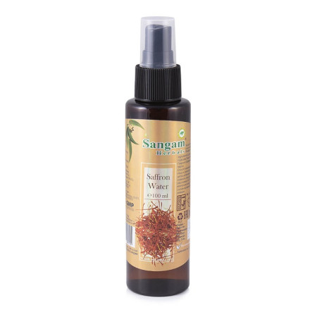 Sangam Herbals. Гидролат "Шафрановая вода", 100 мл