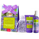 Мануфактура Дом Природы. Подарочный набор косметики "Лавандовый отпуск" (крем для тела+гидролат+соль)