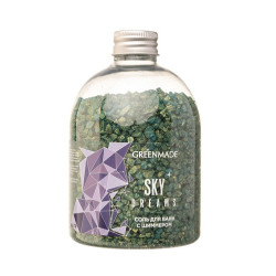 GREENMADE. Соль для ванн с шиммером SKY DREAMS, 500 г