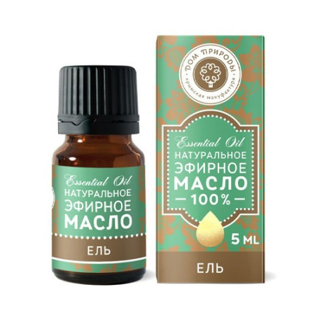 Мануфактура Дом Природы. Эфирное масло "Ель", 5 г