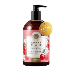 Мануфактура Дом Природы. Крем-мыло для рук и тела Дикая вишня, 300 мл