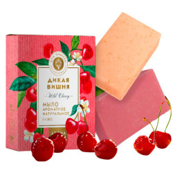 Мануфактура Дом Природы. Набор мыла натурального Дикая вишня, 200 г