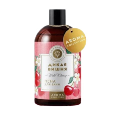 Мануфактура Дом Природы. Пена для ванн Дикая вишня, 300 мл