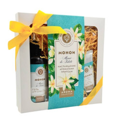 Мануфактура Дом Природы. Подарочный набор косметики Монои, 545 г