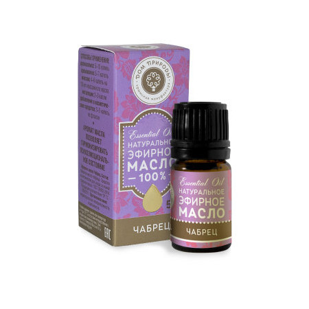 Мануфактура Дом Природы. Эфирное масло "Чабрец", 5 г