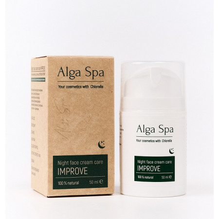 Alga Spa. Ночной крем-уход для лица Совершенствуй, 50 мл