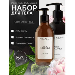 THE BUNT. Набор для тела Fleur Narcotique гель для душа и крем для тела