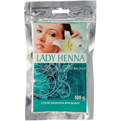 Lady Henna. Сухой шампунь для волос, 100 г