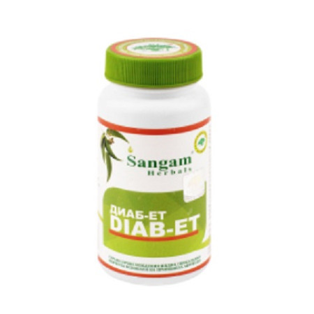 Sangam Herbals. Диаб-Ет (таблетки, 750 мг), 60 шт
