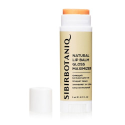 SIBIRBOTANIQ. Бальзам для губ gloss с ланолином заживляющий, 5 мл