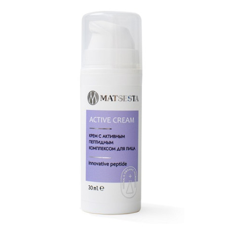 Matsesta. ACTIVE CREAM Крем с активным пептидным комплексом для лица 30 мл