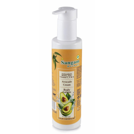 Sangam Herbals. Крем-лосьон для тела "Авокадо", 200 мл