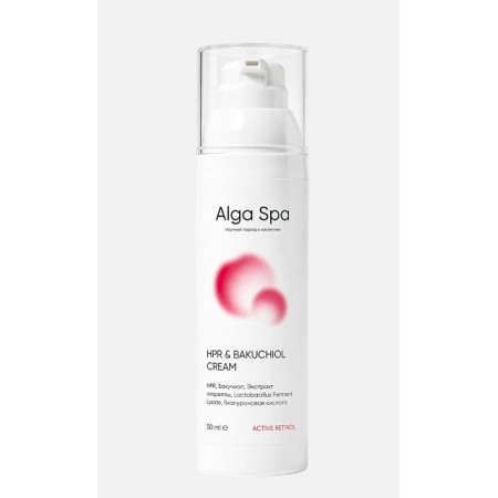 Alga Spa. Крем с HPR и бакучиолом, 50 мл