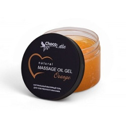 TM ChocoLatte. Масляный гель ORANGE для чувственного массажа, 150 мл