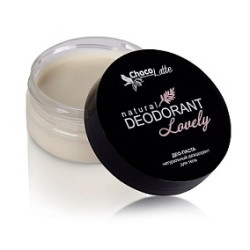 TM ChocoLatte. Натуральный содовый дезодорант (део-паста) LOVELY (Роза и Сандал), 50 мл